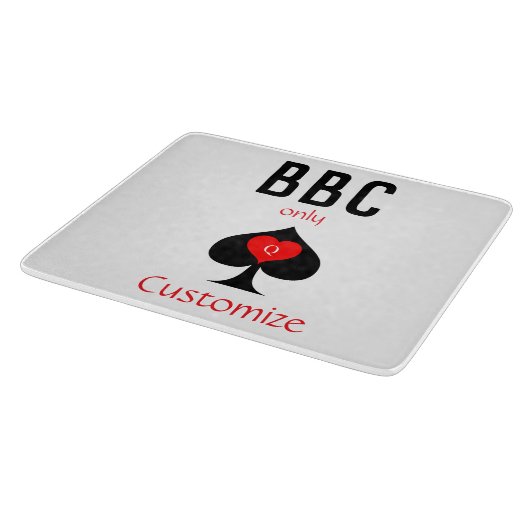 BBC Only Blade Spade Sign Thunder_Cove Snijplank (Hoek)