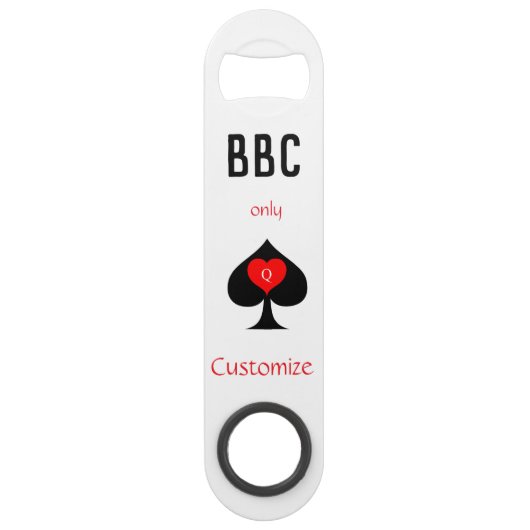BBC Only Blade Spade Sign Thunder_Cove Speed Flessenopener (Voorkant)