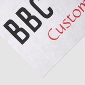 BBC Only Blade Spade Sign Thunder_Cove Tissuepapier (Detail)