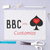 BBC Only Blade Spade Sign Thunder_Cove Tissuepapier (Craft)