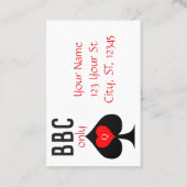 BBC Only Blade Spade Sign Thunder_Cove Visitekaartje (Achterkant)