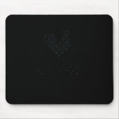 BBC S - Grappige en humoristische Rooster Design S Muismat (Voorkant)