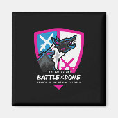 BBDLogoEmblem FC-tekst Magneet (Voorkant)