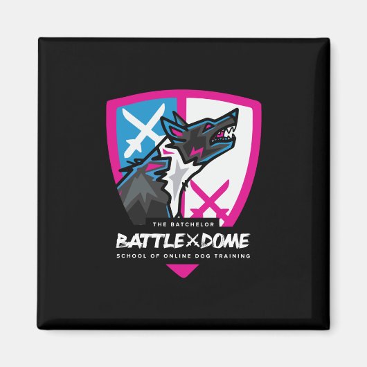 BBDLogoEmblem FC-tekst Magneet (Voorkant)