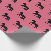 BBE Horse Wrapping Paper - Aanpassen Cadeaupapier (Hoek)
