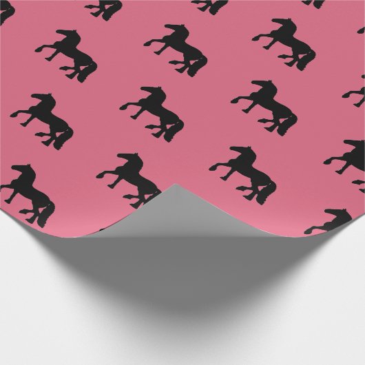 BBE Horse Wrapping Paper - Aanpassen Cadeaupapier (Hoek)