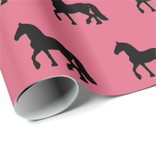 BBE Horse Wrapping Paper - Aanpassen Cadeaupapier (Rol Hoek)