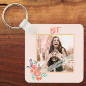 BBF - Aangepaste Waterverf voor fotokoraal Sleutelhanger (Voorkant)