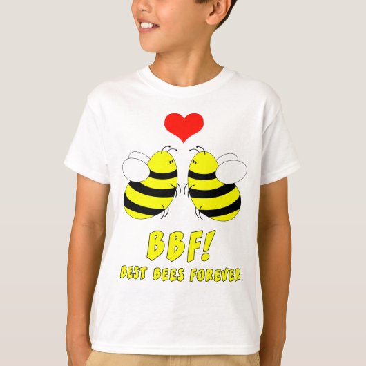 BBF (beste bijen voor altijd) T-shirt (Voorkant)