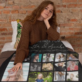 BBF gepersonaliseerde fleece deken met 24 foto col