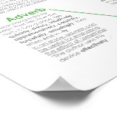 BBF Onderdelen van Speech-klaslokaal poster (Hoek)