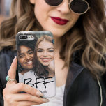 BBF | Personalized Photo Case-Mate iPhone Case<br><div class="desc">Surprize your best friend with this stylish photo phone case,  featuring your favorite photo,  the text BFF,  and personalize with your names.</div>