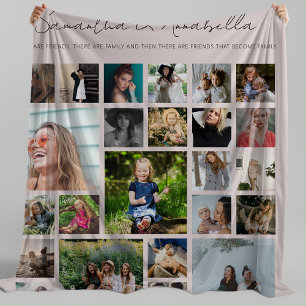 BBF Speciaal 24 Foto Collage Fleece Blanket
