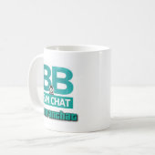 BBFanChat Swag! Koffiemok (Voorkant links)