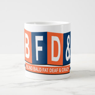 "BBFDnC" 20oz Grote Koffiekop