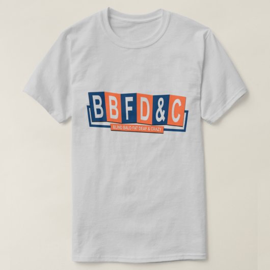"BBFDnC" T-shirt (Design voorkant)
