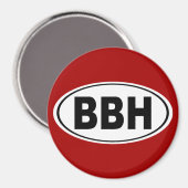 BBH Boothbay Harbour Maine Magneet (Voorkant / Achterkant)