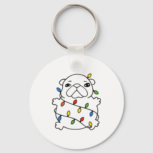 Bble Meme Christmas Funny I Am Bble Wash My Belly  Sleutelhanger (Voorkant)