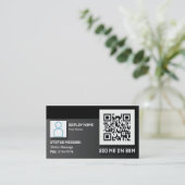 BBM Barcode-Visitekaartjes Visitekaartje (Staand voorkant)