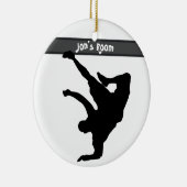 Bboy Deuren Hanger/kamer Keramisch Ornament (Rechts)