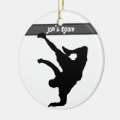 Bboy Deuren Hanger/kamer Keramisch Ornament (Links)
