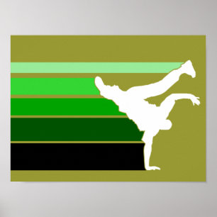 BBOY gradiënt grn whout poster