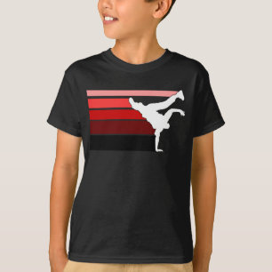 BBOY gradiënt rood wat kinder T-shirt