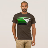 BBOY gradiëntgradiënt gradiënt gradiënt hol T-shirt (Voorkant volledig)
