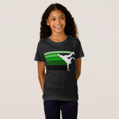 BBOY gradiëntgradiënt grn whout kinder T-shirt (Voorkant volledig)