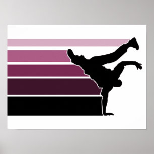 BBOY gradiëntprofiel poster