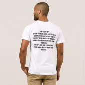 Bboy of sterf! t-shirt (Achterkant volledig)