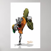 BBOY pose Poster (Voorkant)