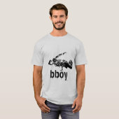 Bboy pose van Jeffrey T-shirt (Voorkant volledig)