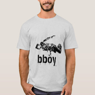 Bboy pose van Jeffrey T-shirt
