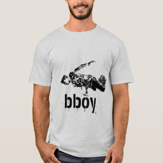 Bboy pose van Jeffrey T-shirt