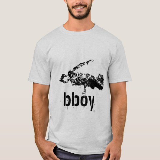 Bboy pose van Jeffrey T-shirt (Voorkant)