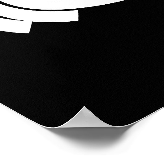 BBOY-poster met graf Poster (Hoek)