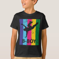 Bboy Retro 70s  Breakdansende Boy Gift
