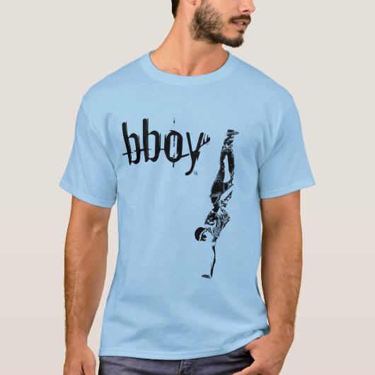 Bboy T-shirt van Benz van L.V.C. (Voorkant)