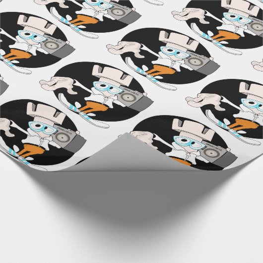 bboy toren cadeaupapier (Hoek)