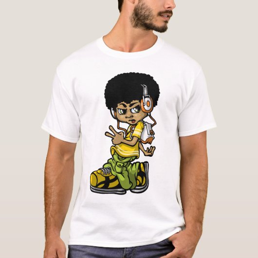 Bboy-vintage T-shirt (Voorkant)