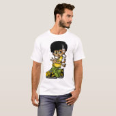 Bboy-vintage T-shirt (Voorkant volledig)