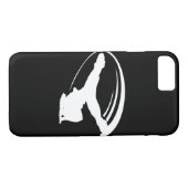 BBOY windmolen wht iPhone 7 hoesje (Achterkant (Horizontaal))
