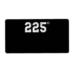 BBQ   225 graden BBQ grillen Rookvlees Etiket