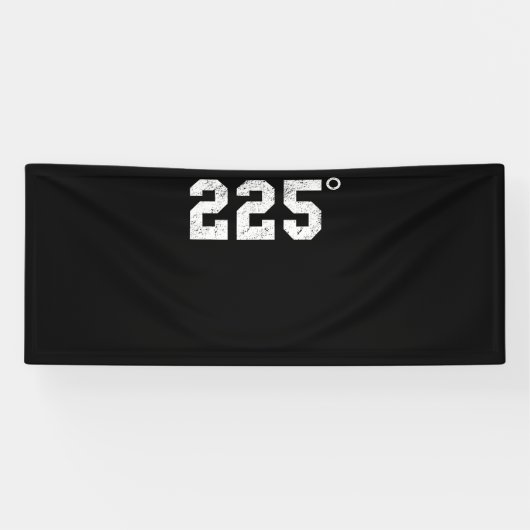 BBQ | 225 graden BBQ grillen Rookvlees Spandoek (Horizontaal)