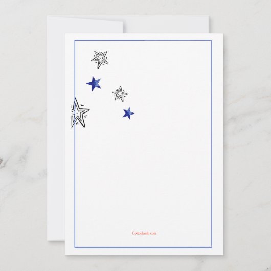 BBQ 2 van de Dag van de onafhankelijkheid Kaart (Achterkant)