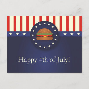 BBQ 4e van het Briefkaart van de Partij van juli