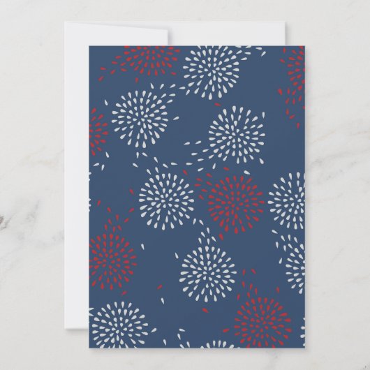 BBQ | 4e van juli 2010 Kaart (Achterkant)