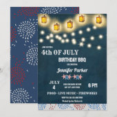 BBQ | 4e van juli 2010 Kaart (Voorkant / Achterkant)