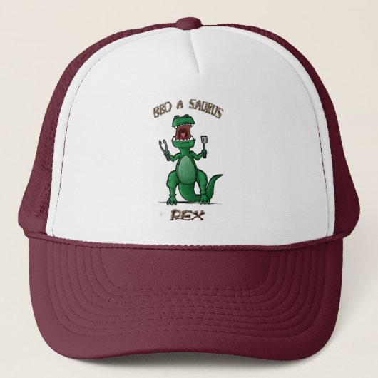 BBQ A Saurus Trucker Pet (Voorkant)
